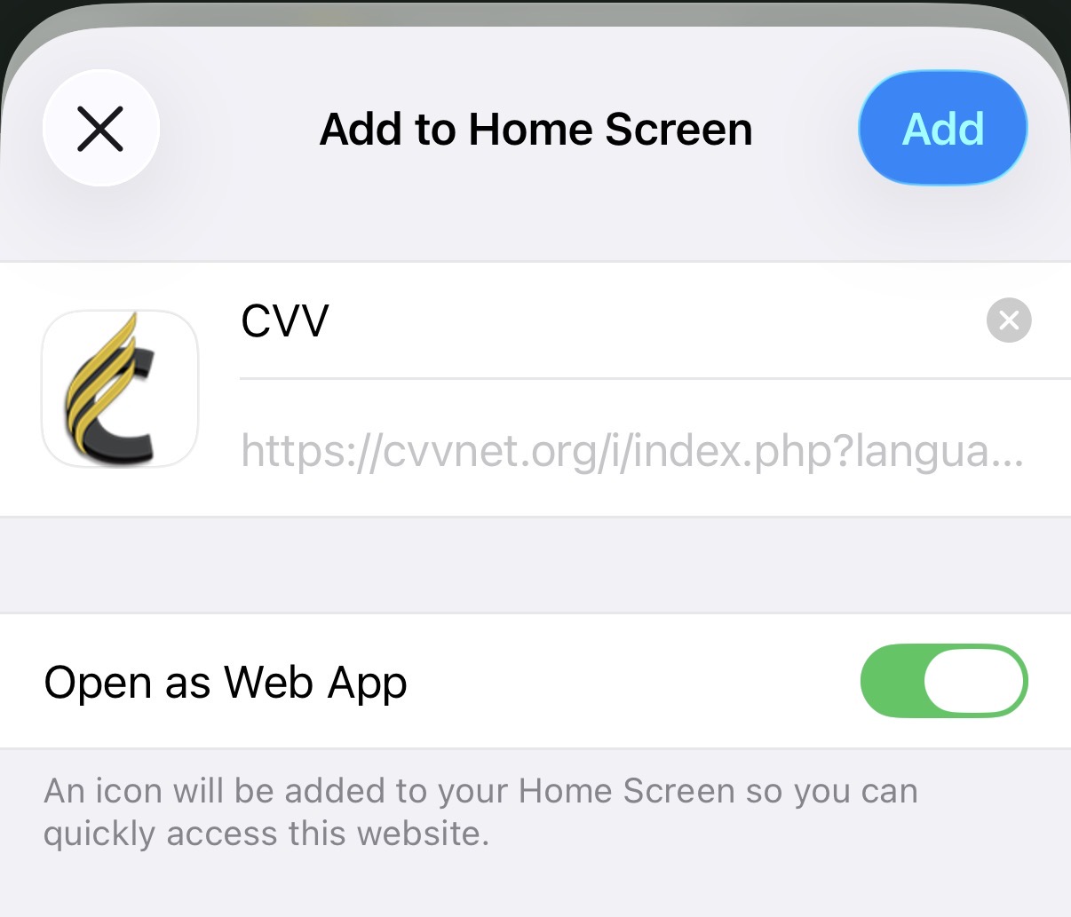 Add App
